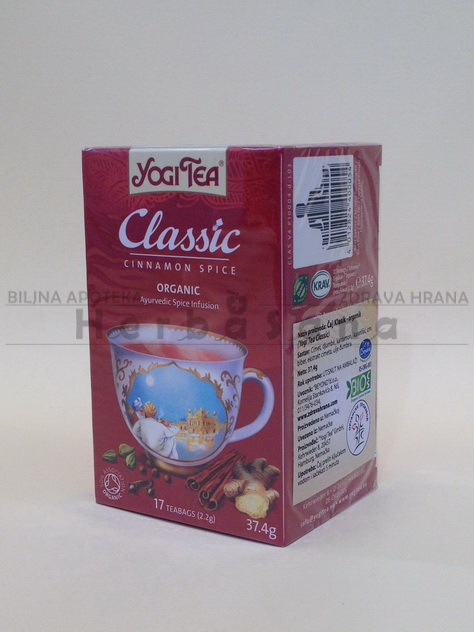 Classic čaj Yogi Tea 30,6g (organski proizvod)