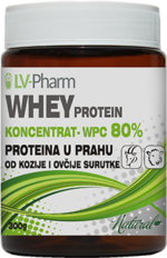 Whey protein od kozje i ovčije surutke 80% koncentrat 300g