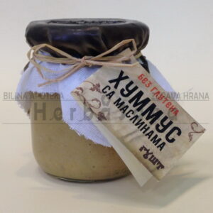 humus sa maslinama 180g gušt bez glutena