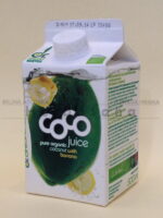 Coco juice – Kokosov djus sa ukusom banane i limuna  500 ml
