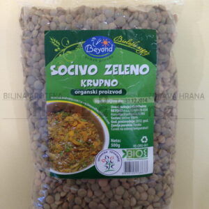 socivo zeleno krupno 500 gr