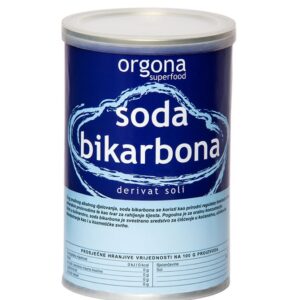 soda bikarbona bez aluminijuma 400g orgona