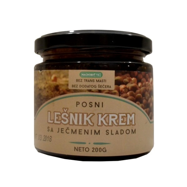 Lešnik krem 200g Lešnik krem 200g - Slika 1