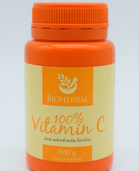 vitamin c u prahu cista askorbinska kiselina 100g