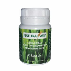 Sok od speltine trave kapsule – Natural Way 30 cps