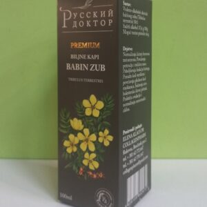 Biljne kapi Babin zub (Tribulus terrestris) 100ml Ruski Doktor