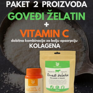 Paket Govedji želatin + Vitamin C
