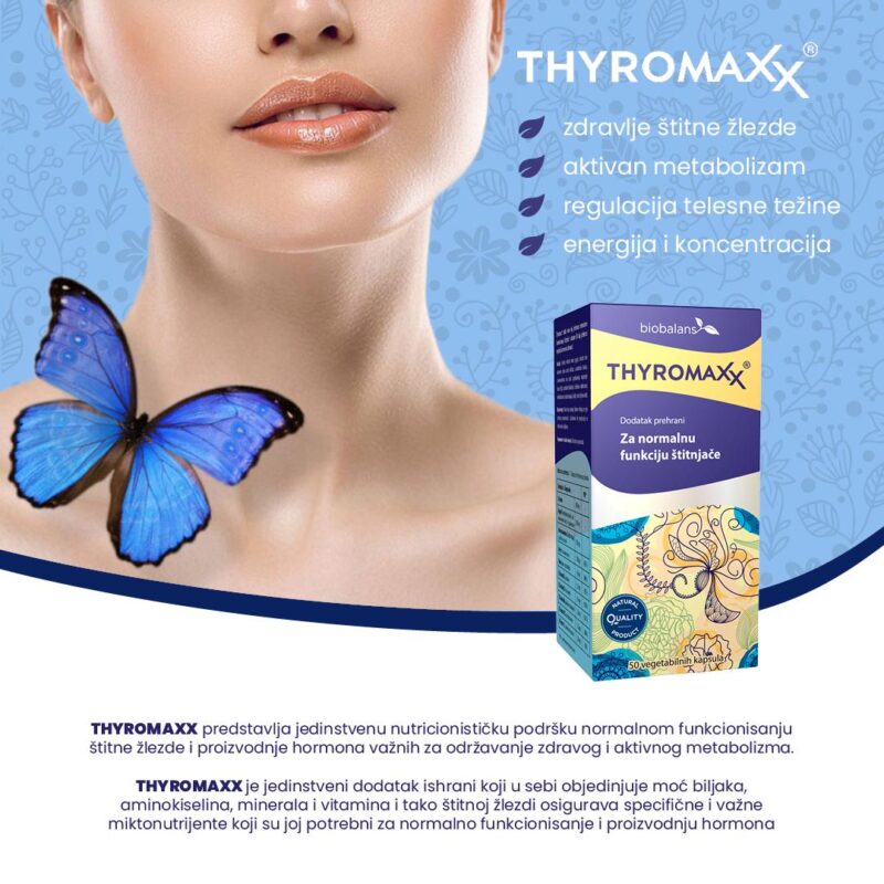 thyromaxx kapsule za zdravlje stitne zlezde 1 Herbasana biljna apoteka