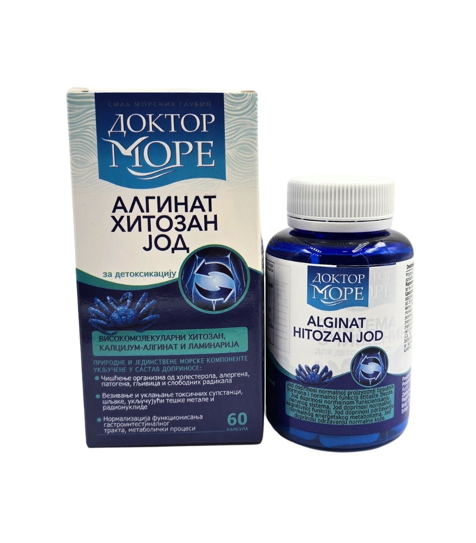 Alginat Hitozan Jod kapsule Alginat Hitozan Jod kapsule 60 Doktor More