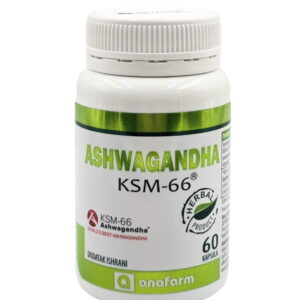 Ašvaganda KSM-66 300 mg 60 kapsula