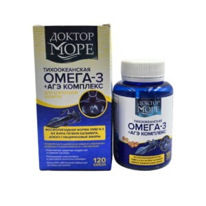 Omega 3 AGE kompleks 120 kapsula Doktor More