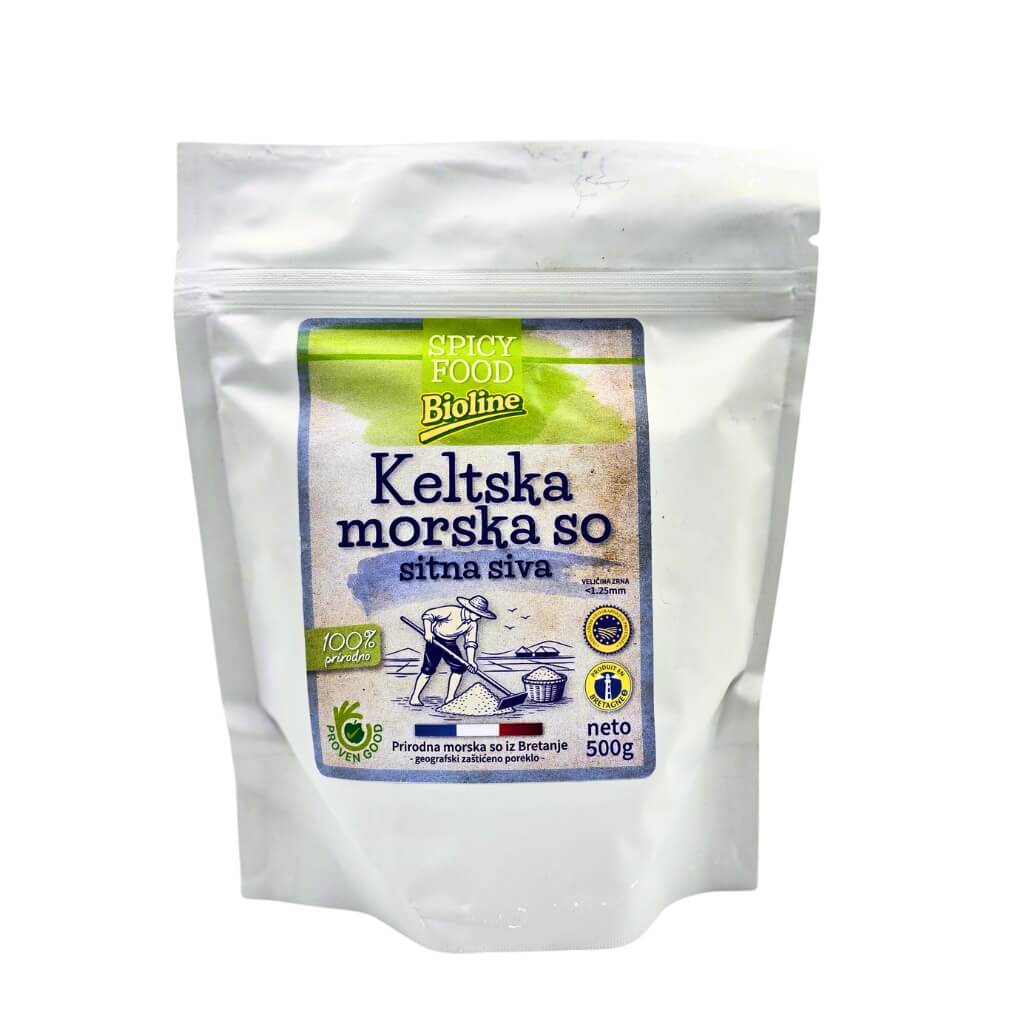 Sitna keltska so 500g prirodna morska so sitna keltska so 500g siva morska so prirodna nerafinisana