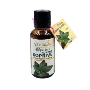 kapi od korena koprive 30ml vitalia za prostatu kosu i detoks